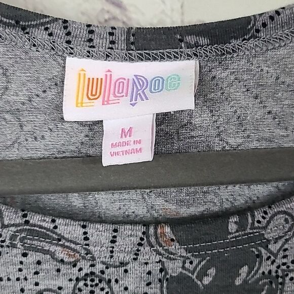 LuLaRoe Disney Carly Dress M 10/12 Mickey Mouse Jersey Knit Midi Pocket High Low - Picture 5 of 12